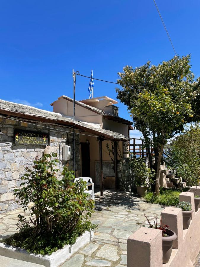 Double Studio Room In Mylopotamos With Beautifull View Tsagarada Exterior photo